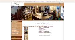 Desktop Screenshot of enotecacatullo.com